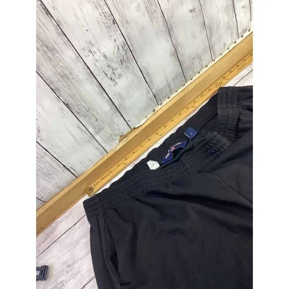 POLO SPORT RALPH LAUREN 67 ATHLETICS BLACK EMBROIDERED SHORTS SIZE XXL - Picture 4 of 5